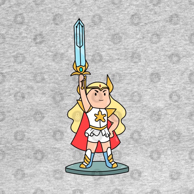 Mini she-ra Adora by moonfist